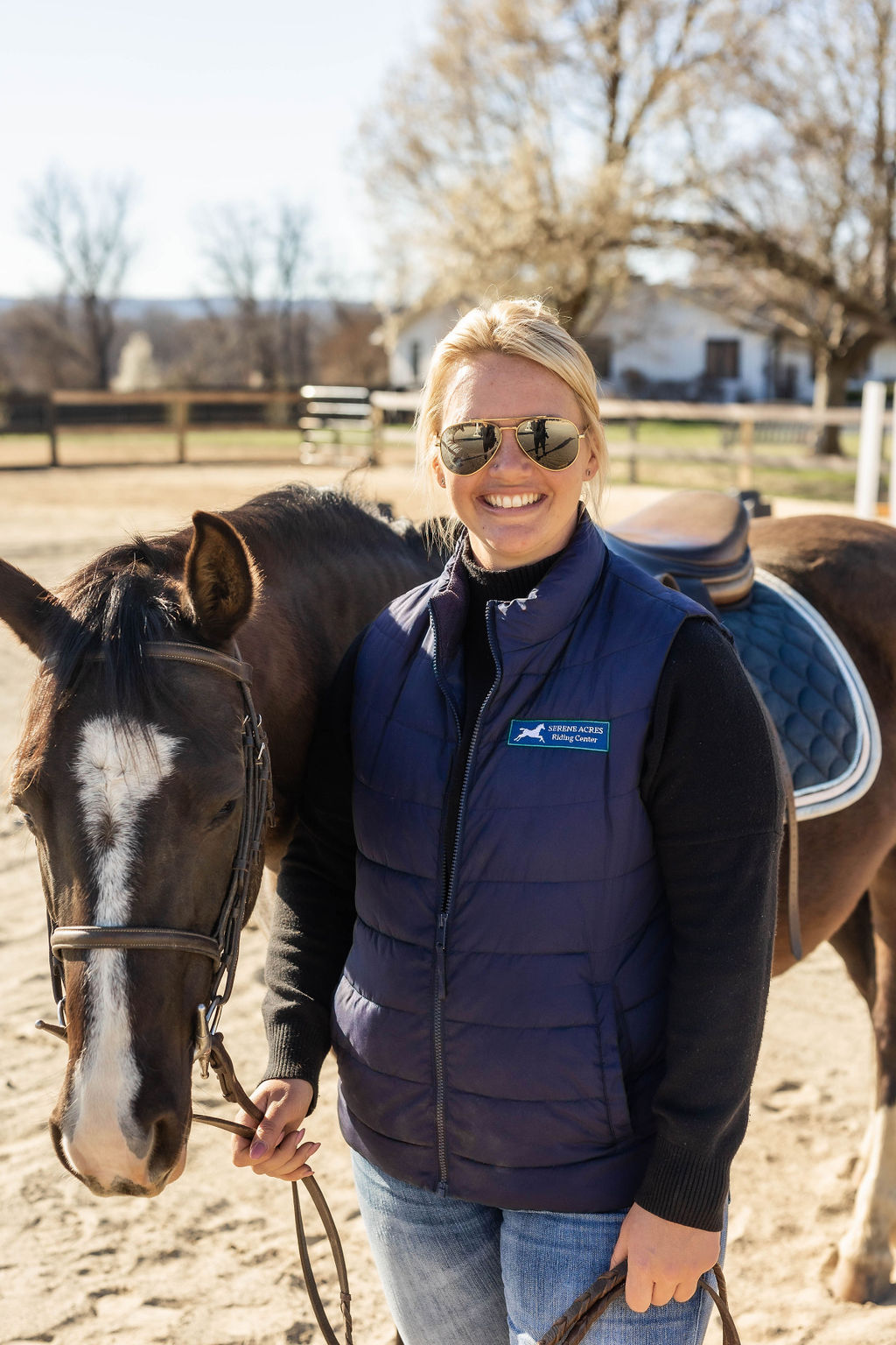 Olivia Smith, owner and head instructor of Serene Acres Riding Center